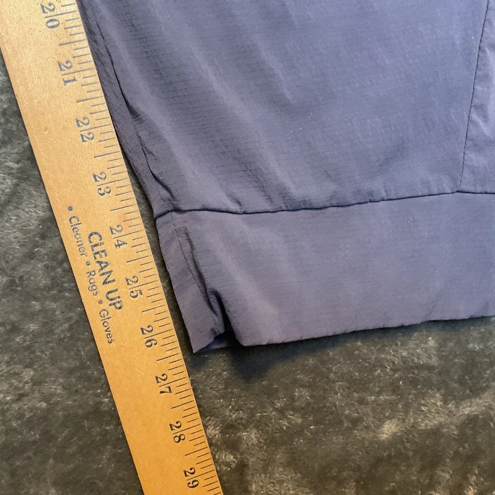 Athleta Trekkie North Jogger Pants Womens 26 Blue Zip Pockets Drawstring Hiking - Picture 3 of 9